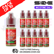 Shop Watermelon Cherry Crystal SKE Nic Salt BOX OF 10 - UK Vape World