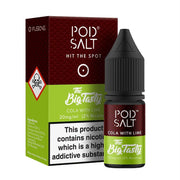 Pod Salt Fusions The Big Tasty Cola With Lime Nic Salt ONLY £3.29 | UK Vape World